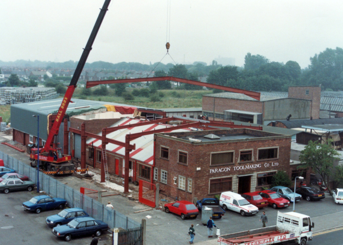 Paragon Toolmaking Office in 1969